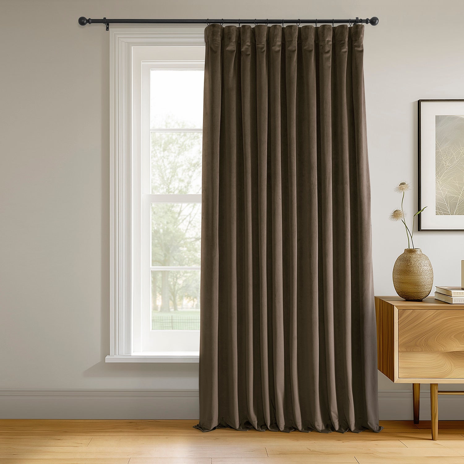 YoungsTex White Linen Semi Sheer Curtains 72 Inch Length 2 Panels for – Mop  and Plus, image size:1500x1500