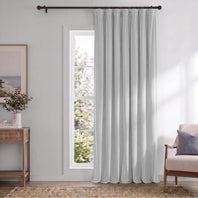 Reflection Grey Signature Extra Wide Velvet Blackout Curtain