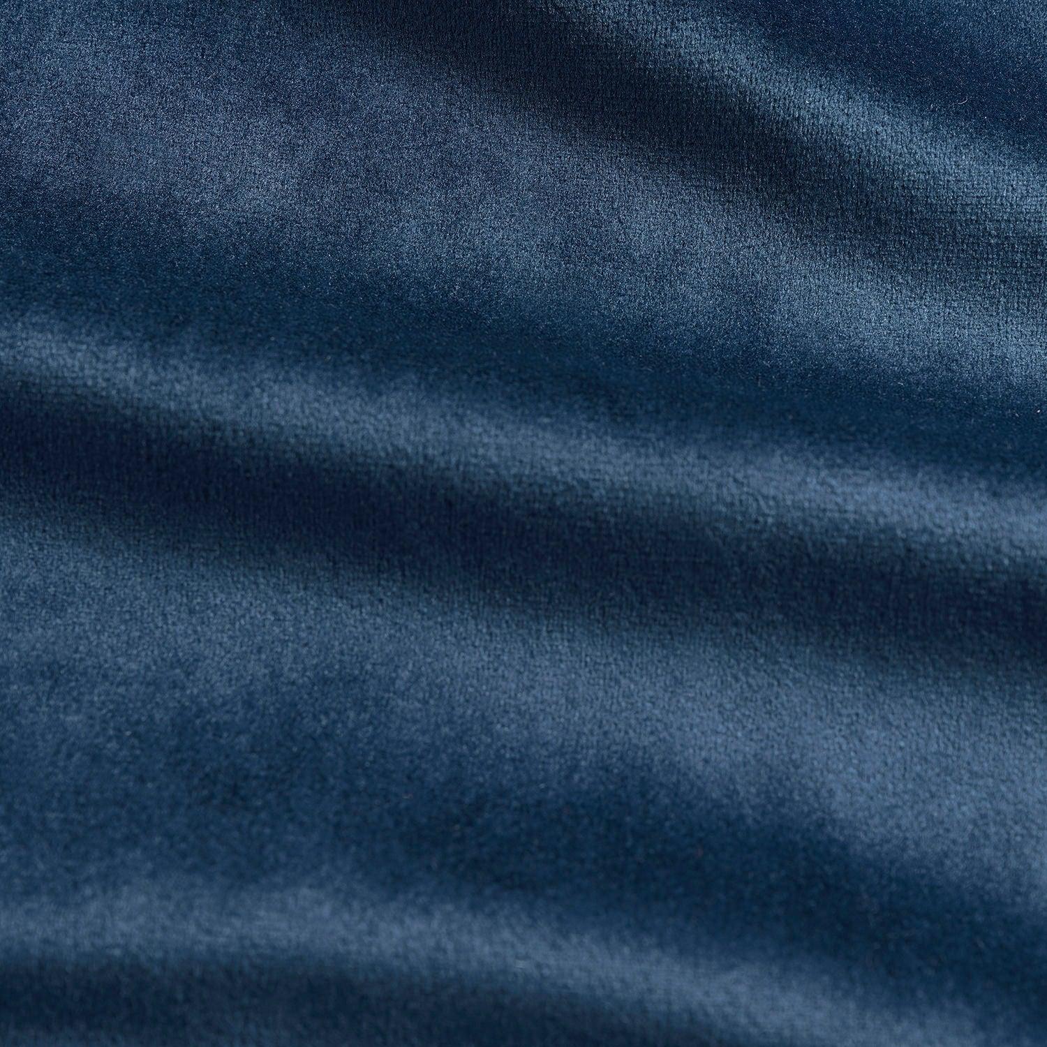 Deep Cobalt Blue Simply Velvet Curtain Pair (2 Panels)