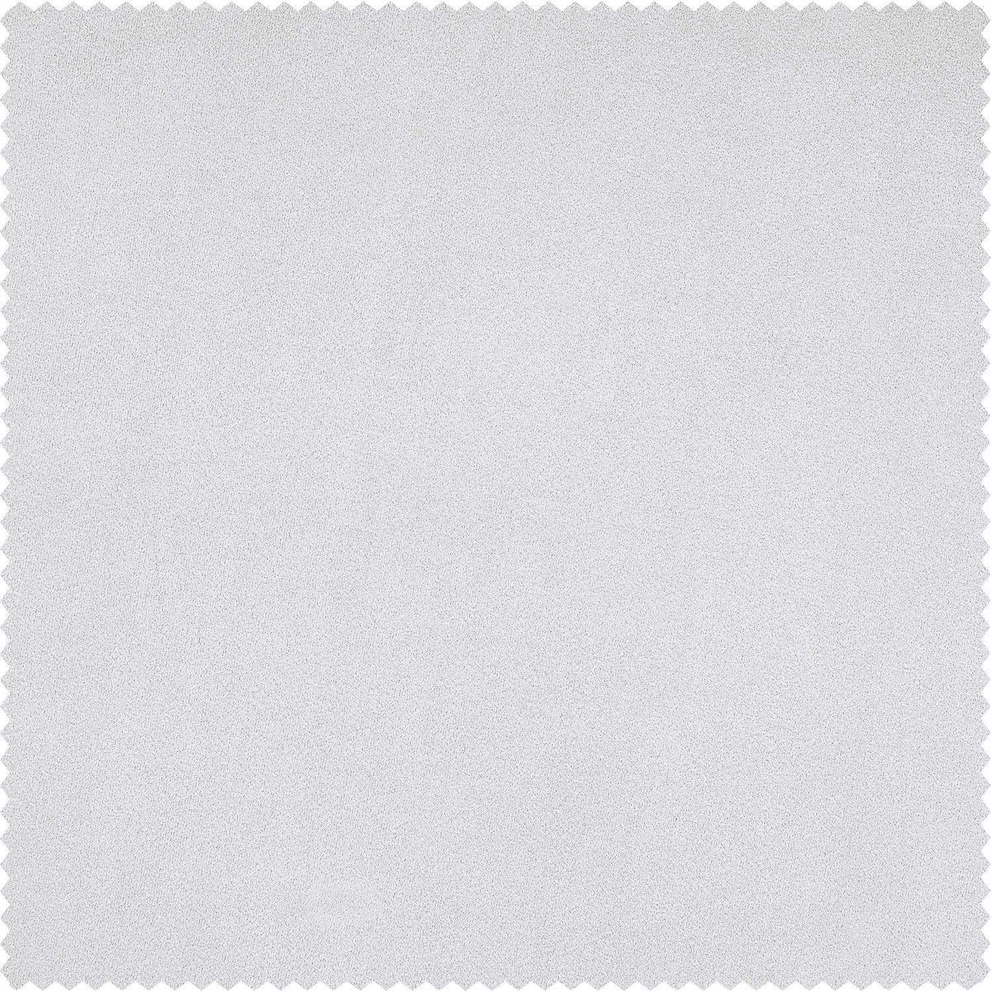 Pillow White Heritage Plush Velvet Swatch - HalfPriceDrapes.com