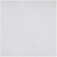 Pillow White Heritage Plush Velvet Swatch - HalfPriceDrapes.com