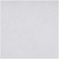 Pillow White Heritage Plush Velvet Swatch - HalfPriceDrapes.com