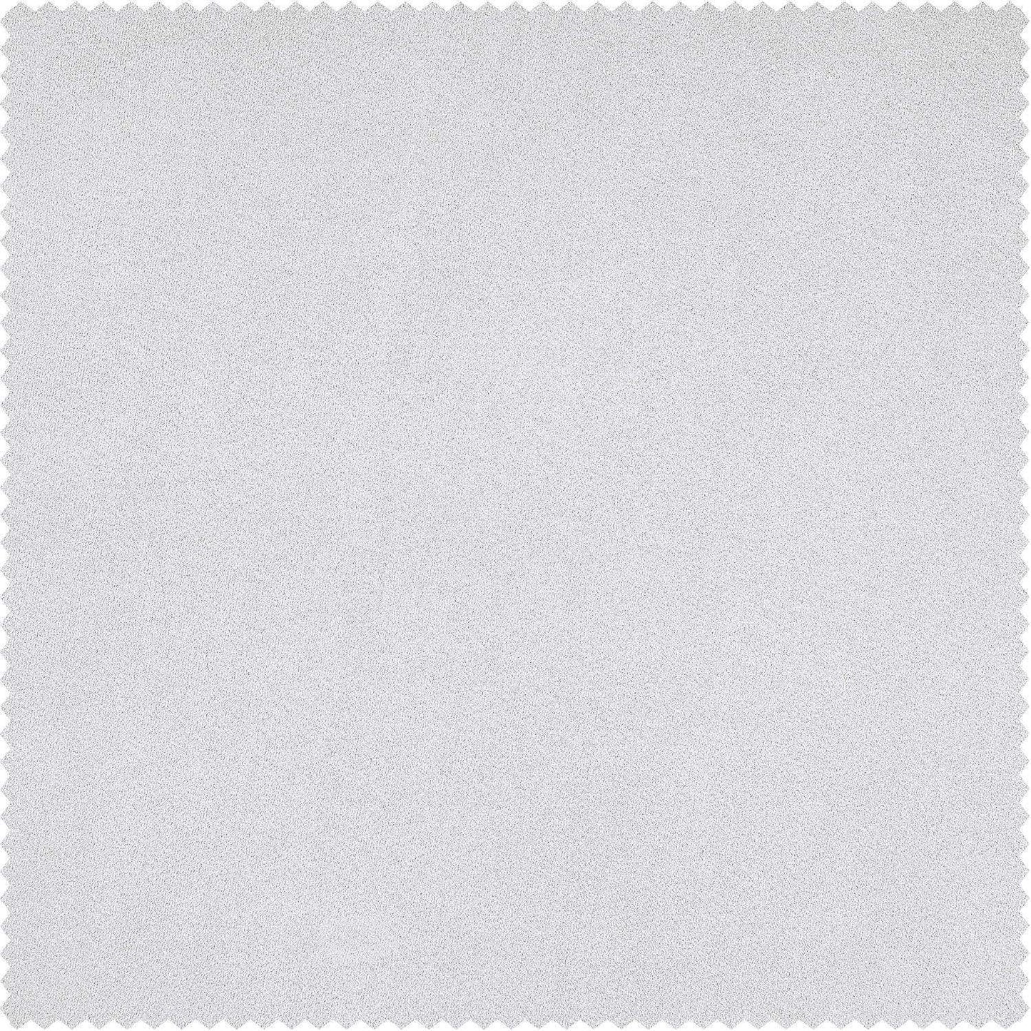 Pillow White Heritage Plush Velvet Custom Curtain - HalfPriceDrapes.com