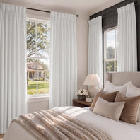 Pillow White Heritage Plush Velvet Custom Curtain