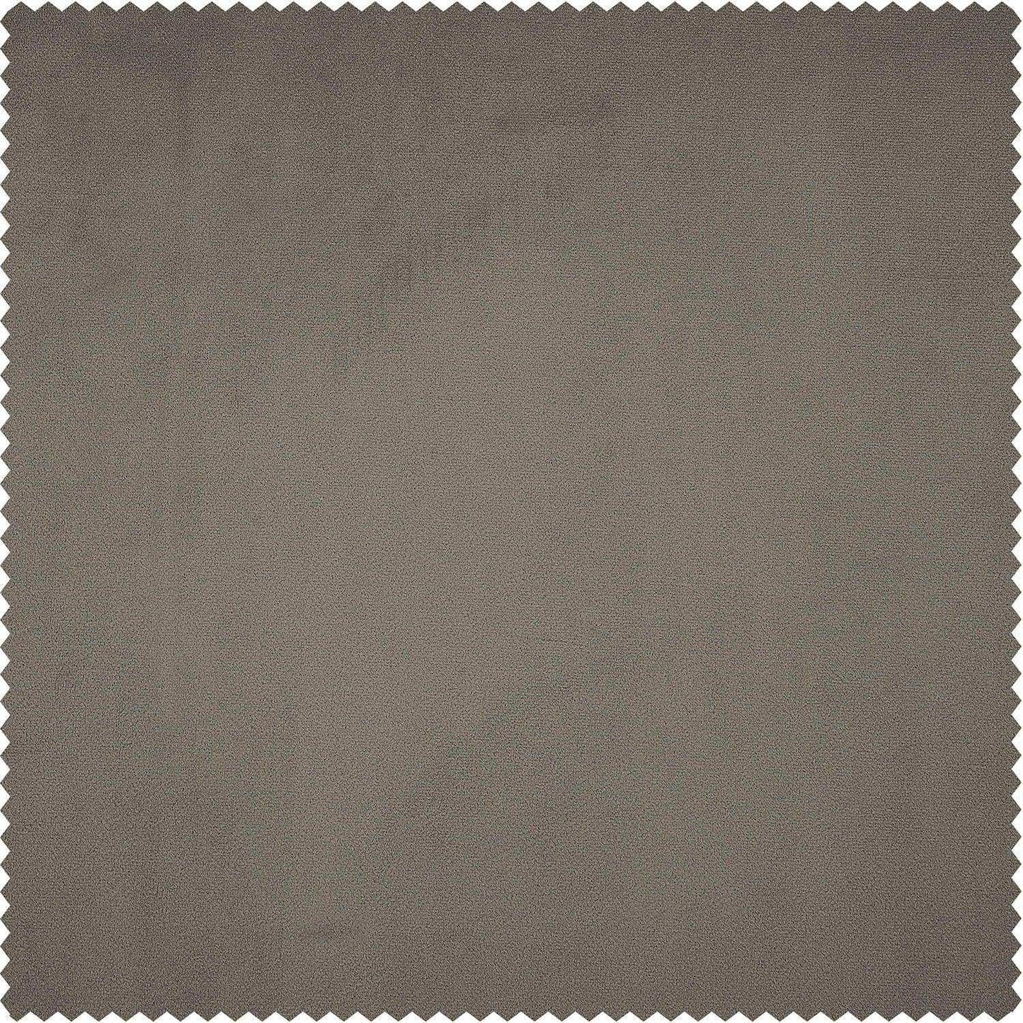 Gallery Taupe Heritage Plush Velvet Swatch - HalfPriceDrapes.com