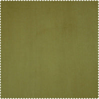 Retro Green Heritage Plush Velvet Swatch - HalfPriceDrapes.com