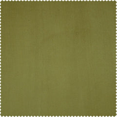 Retro Green Heritage Plush Velvet Custom Curtain