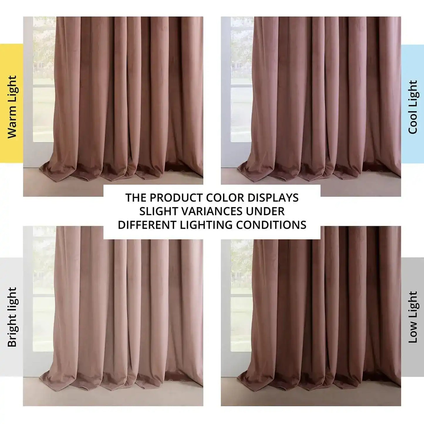 Wild Rose French Pleat Heritage Plush Velvet Room Darkening Curtain