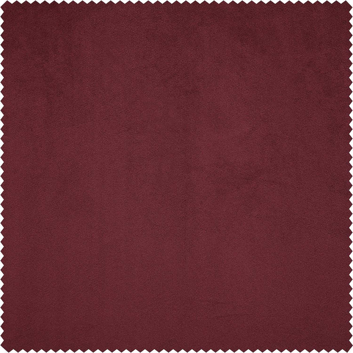 Dark Merlot Heritage Plush Velvet Custom Curtain