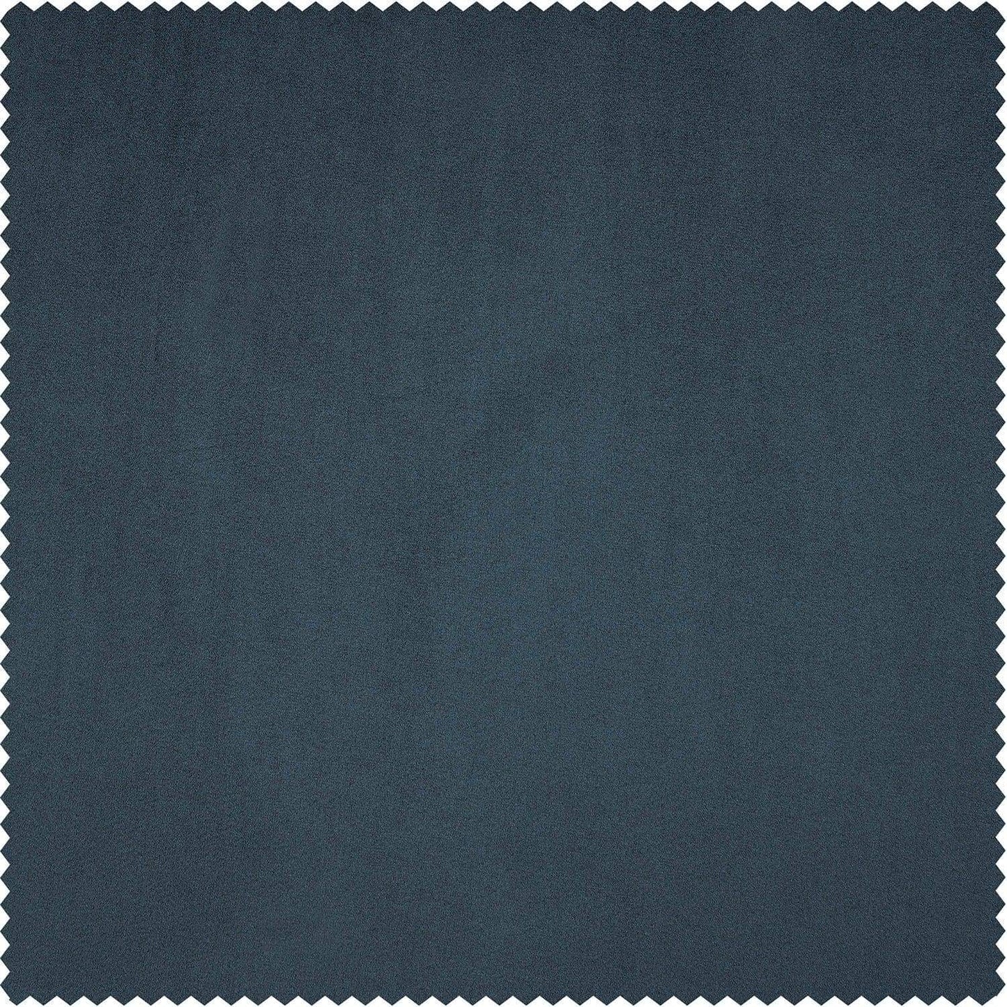 London Blue Heritage Plush Velvet Swatch - HalfPriceDrapes.com