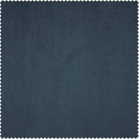 London Blue Heritage Plush Velvet Swatch - HalfPriceDrapes.com