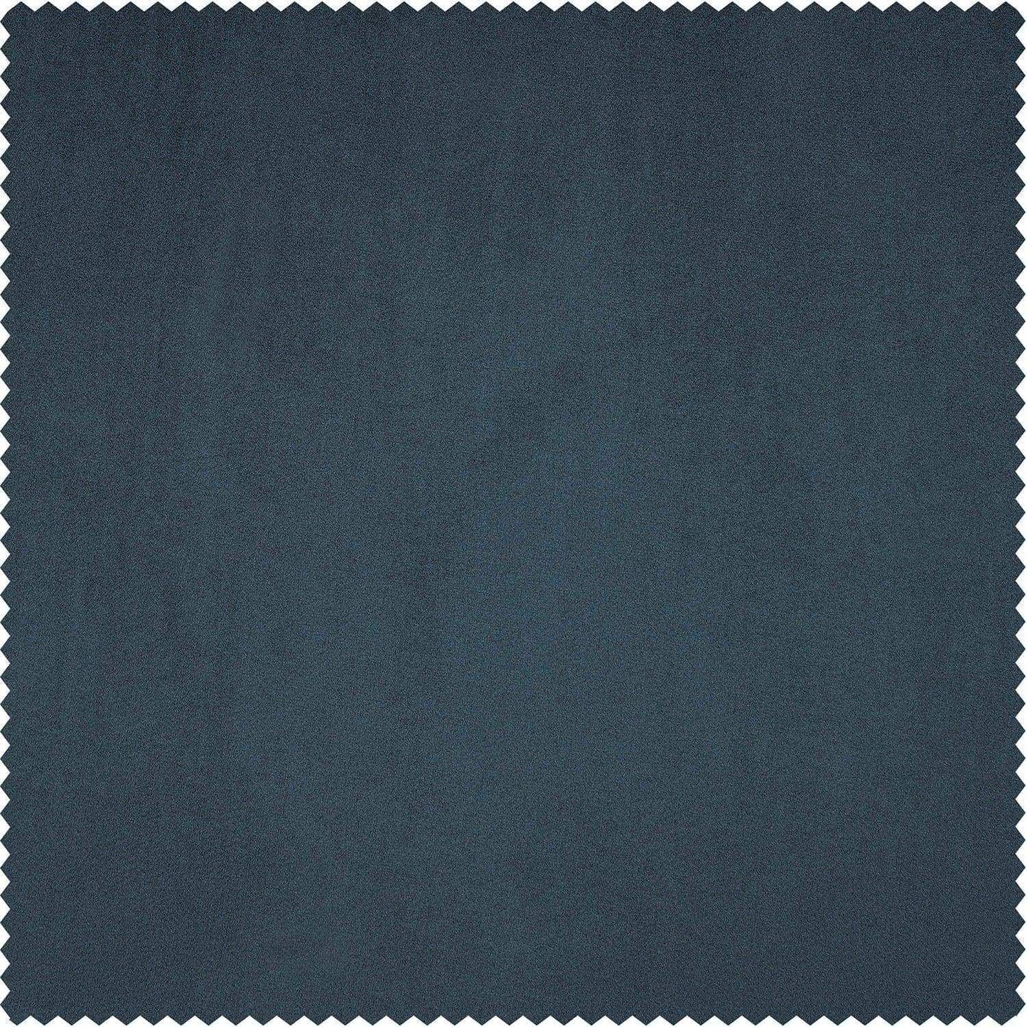 London Blue Heritage Plush Velvet Swatch - HalfPriceDrapes.com