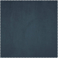 London Blue Heritage Plush Velvet Swatch - HalfPriceDrapes.com