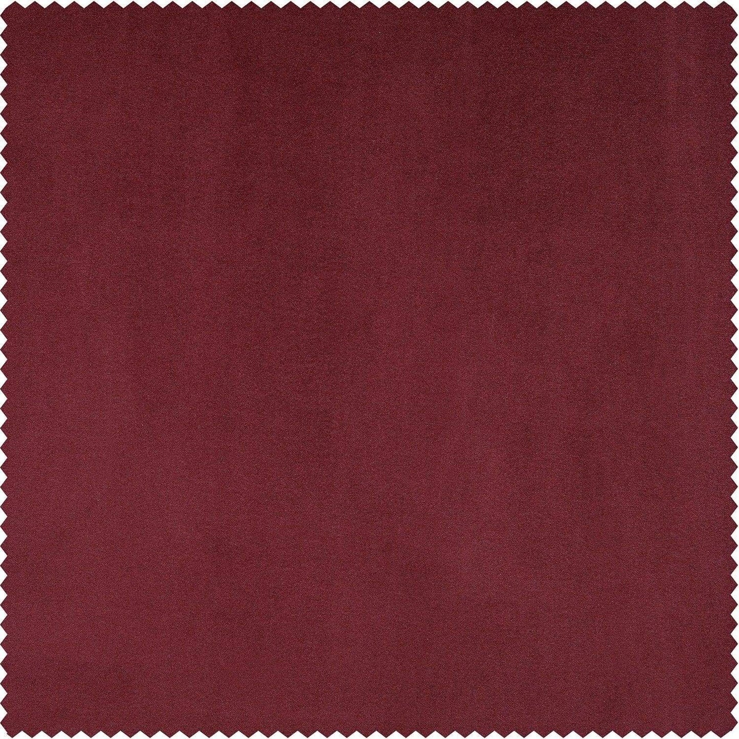 Cinema Red Heritage Plush Velvet Swatch - HalfPriceDrapes.com