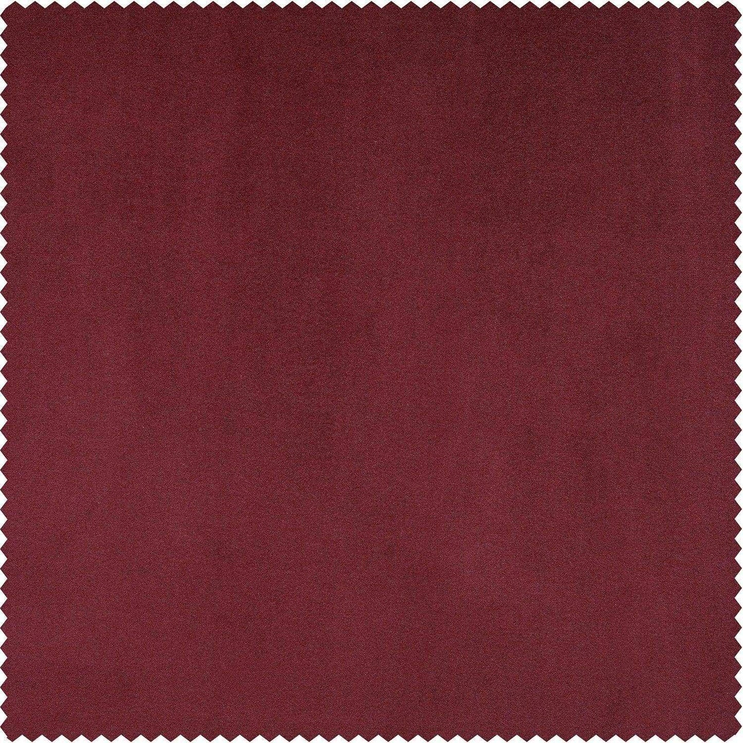 Cinema Red Heritage Plush Velvet Swatch - HalfPriceDrapes.com