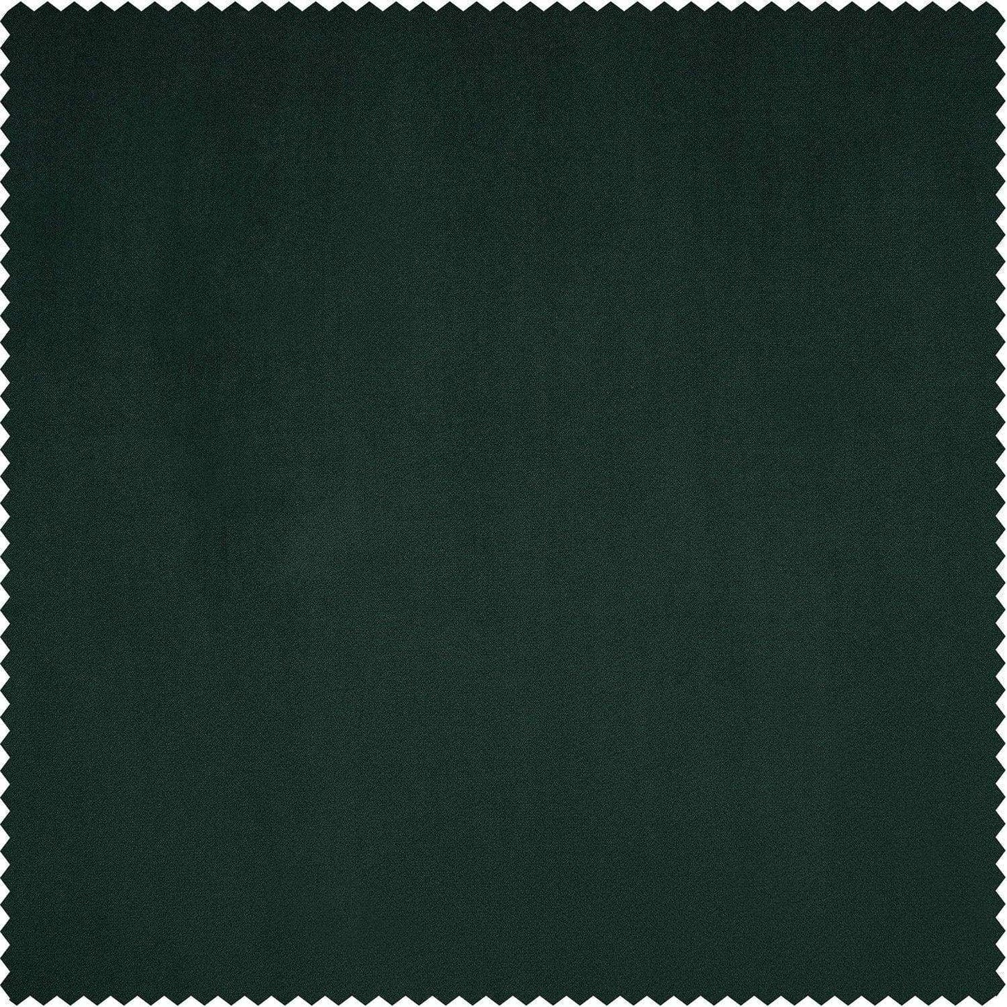 Forestry Green Heritage Plush Velvet Swatch - HalfPriceDrapes.com