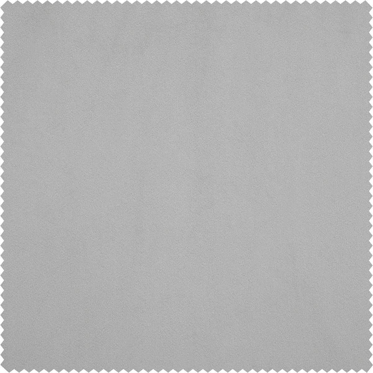City Grey Heritage Plush Velvet Custom Curtain