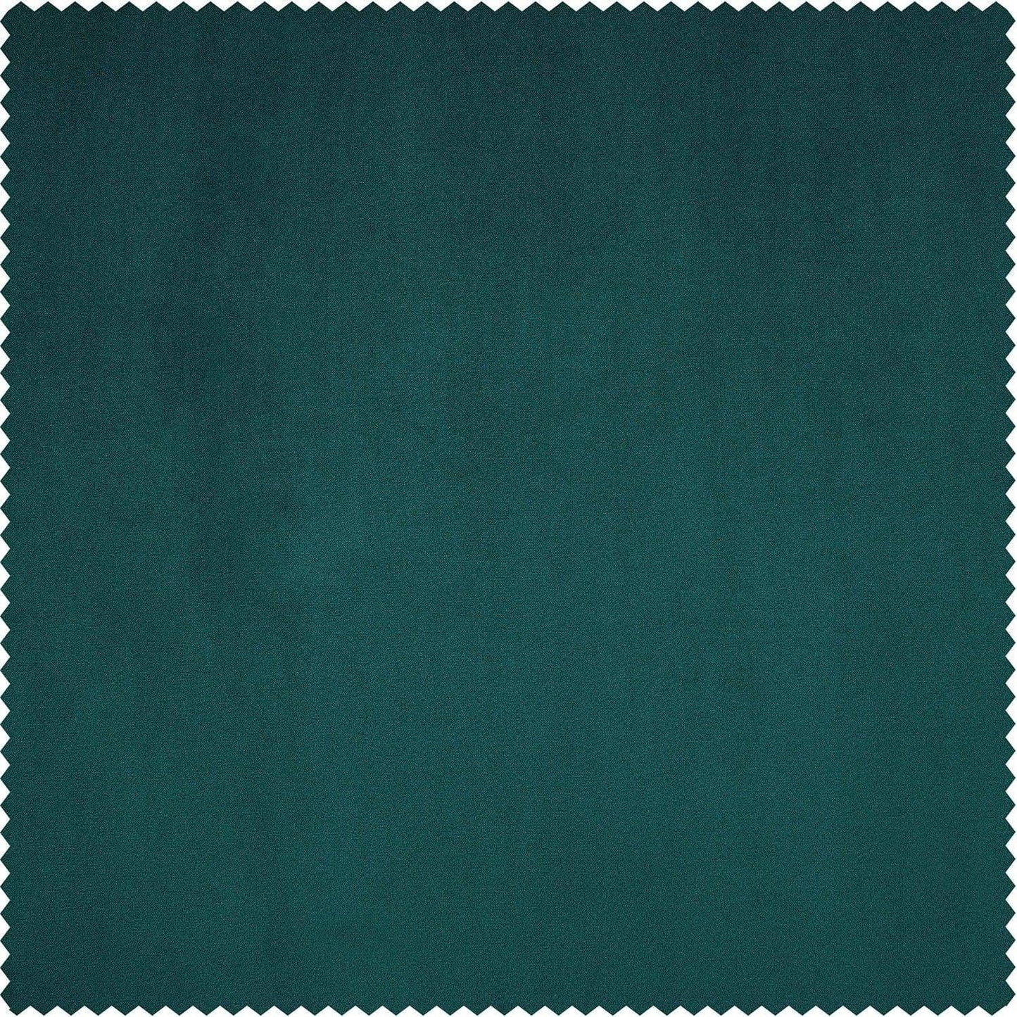 Deep Sea Teal Heritage Plush Velvet Swatch - HalfPriceDrapes.com
