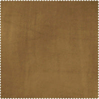 Retro Gold Heritage Plush Velvet Swatch - HalfPriceDrapes.com
