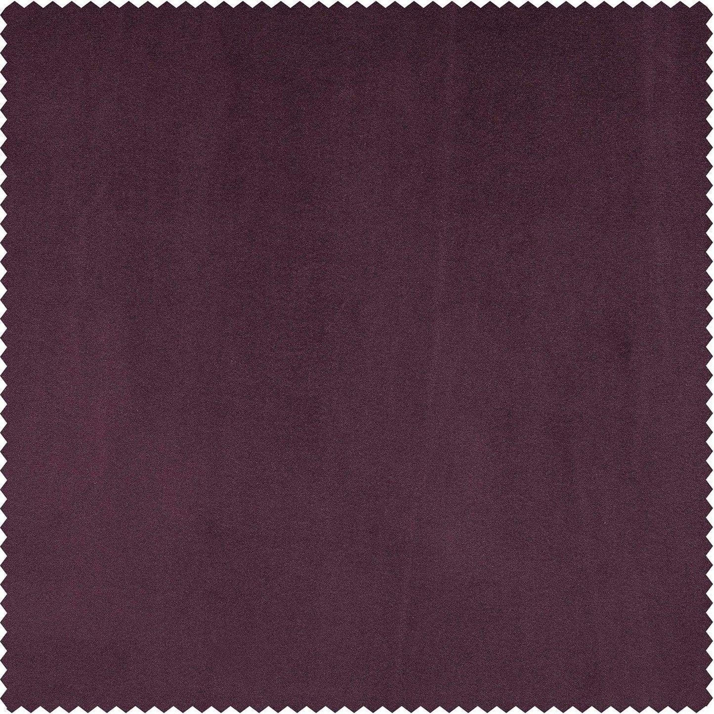 Winter Plum Heritage Plush Velvet Swatch - HalfPriceDrapes.com