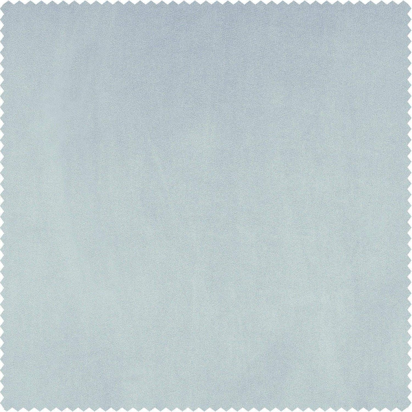 Aquarius Blue Heritage Plush Velvet Swatch - HalfPriceDrapes.com