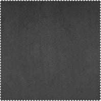 Pepper Grey Heritage Plush Velvet Swatch - HalfPriceDrapes.com