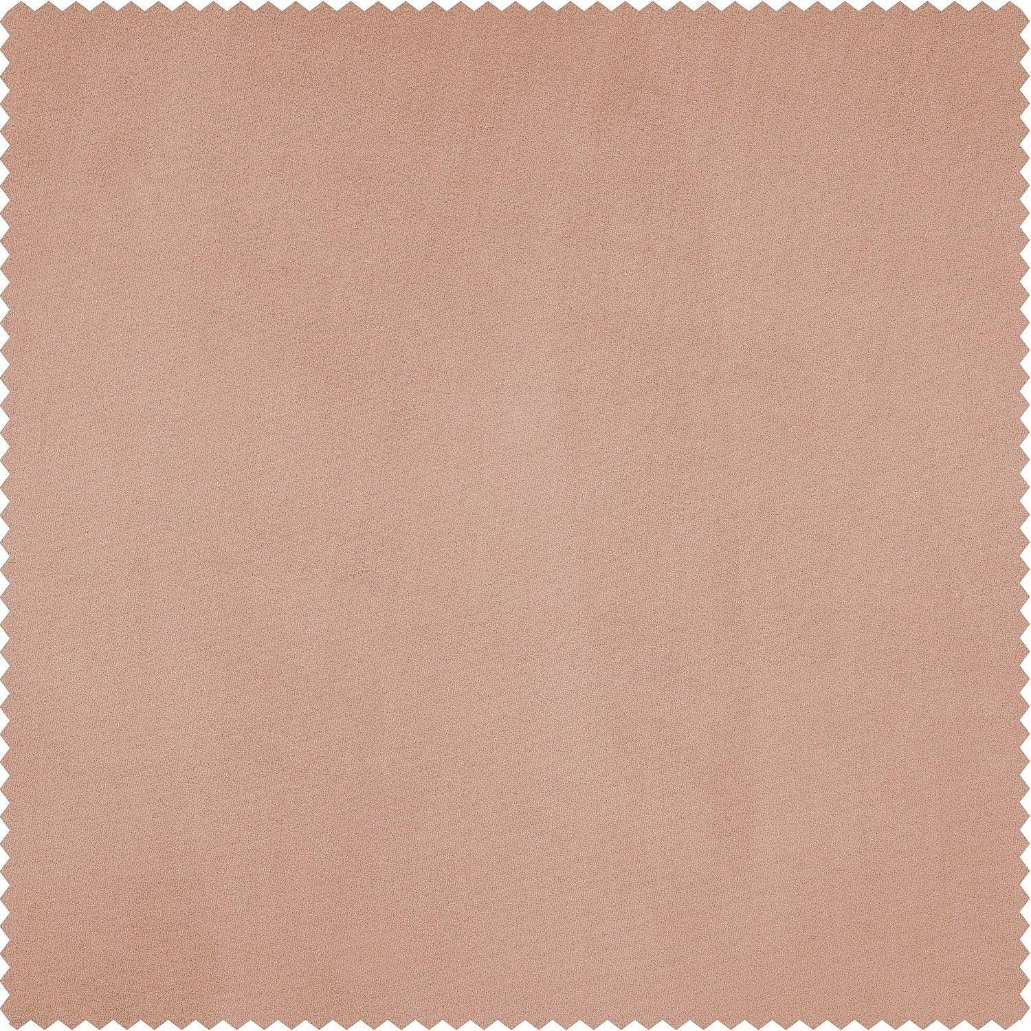 Peach Blossom Heritage Plush Velvet Cushion Covers - Pair