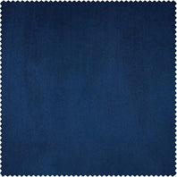 Pisces Blue Heritage Plush Velvet Swatch - HalfPriceDrapes.com