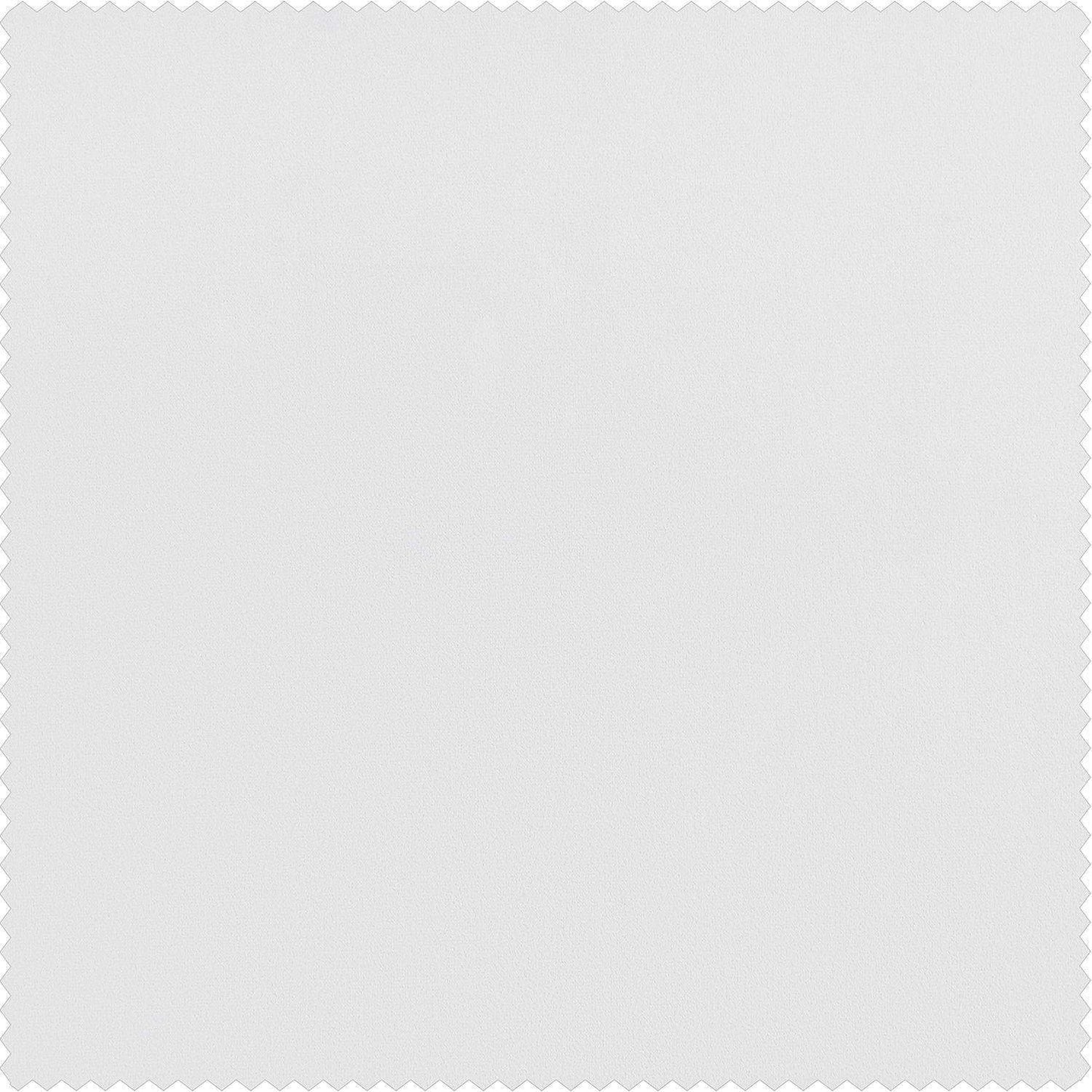 White Heritage Plush Velvet Custom Curtain - HalfPriceDrapes.com