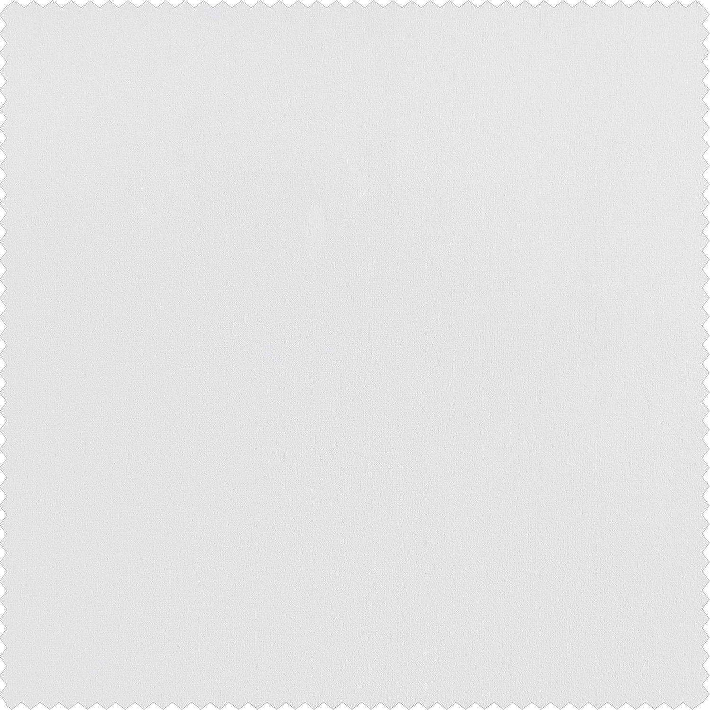 White Heritage Plush Velvet Custom Curtain - HalfPriceDrapes.com