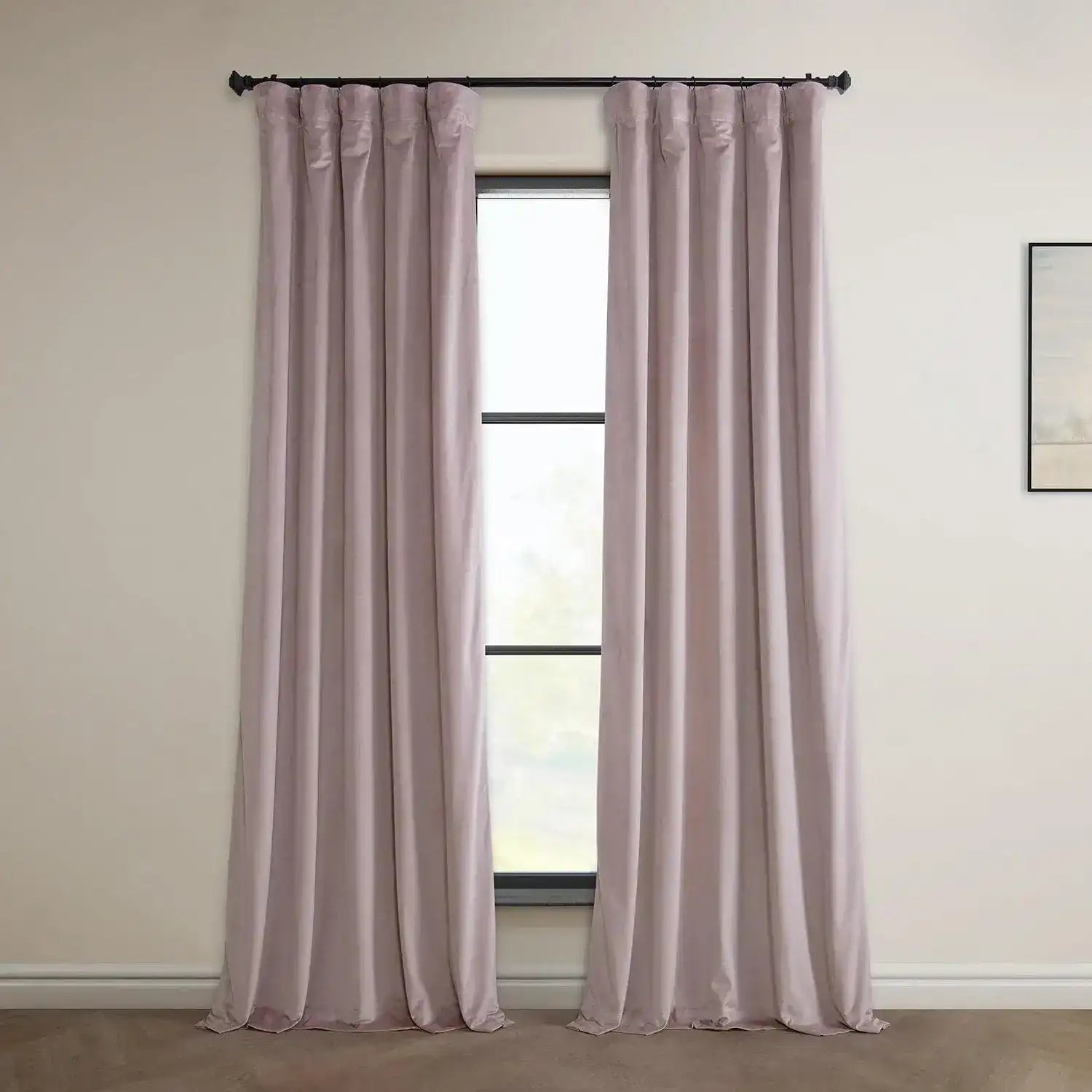 Mauve Blackout Curtains Mauve Curtains 2 Panels 60% Blackout Curtains For Living Room Thermal