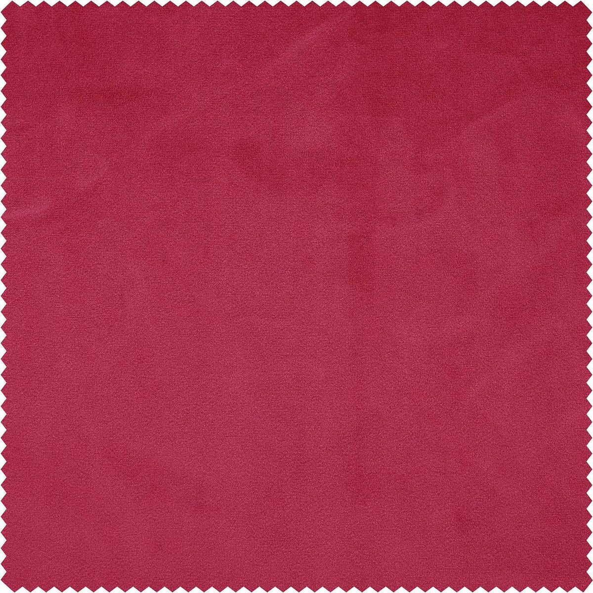 Dark Pink Heritage Plush Velvet Custom Curtain