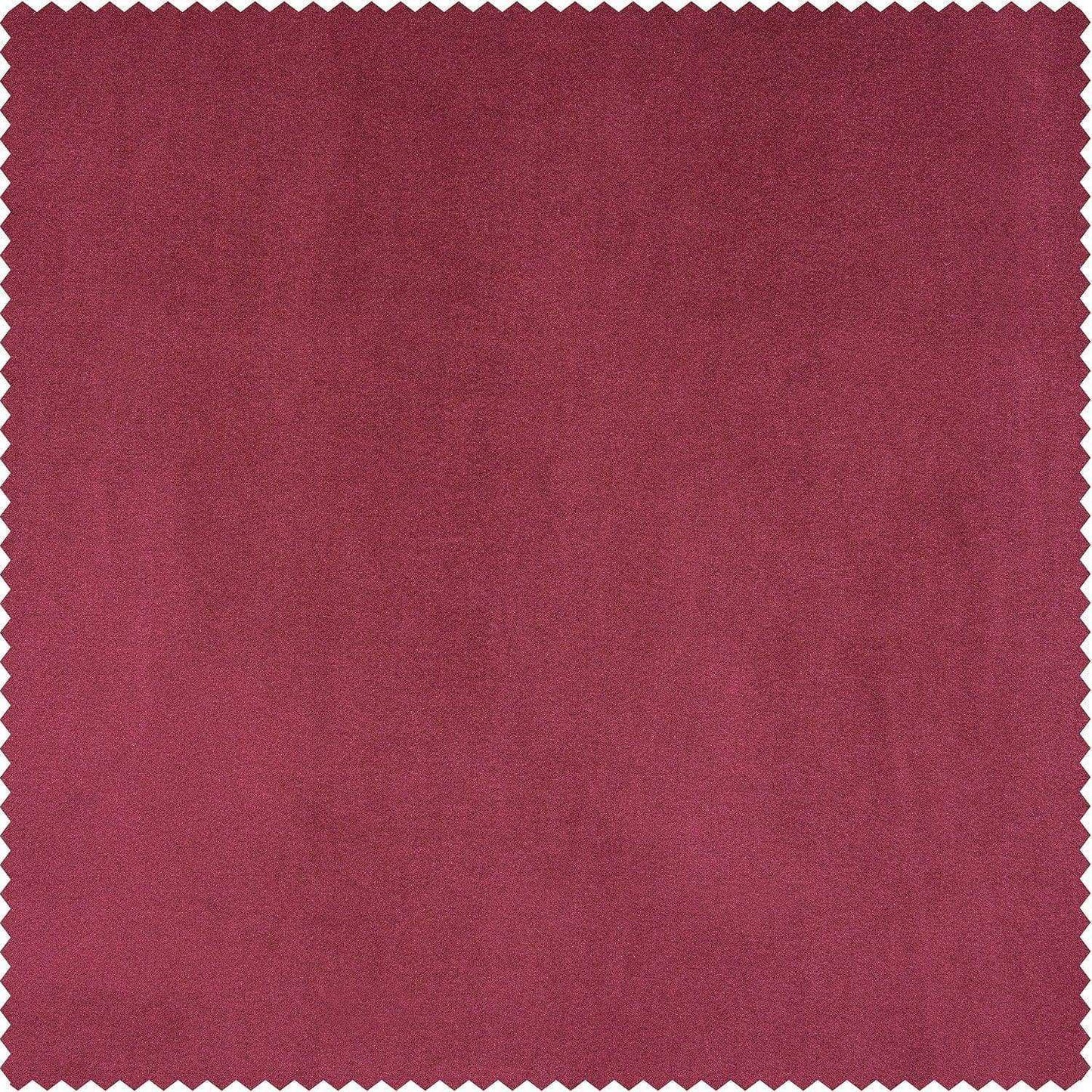 Dark Pink Heritage Plush Velvet Swatch - HalfPriceDrapes.com