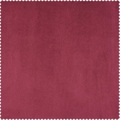 Dark Pink Heritage Plush Velvet Custom Curtain