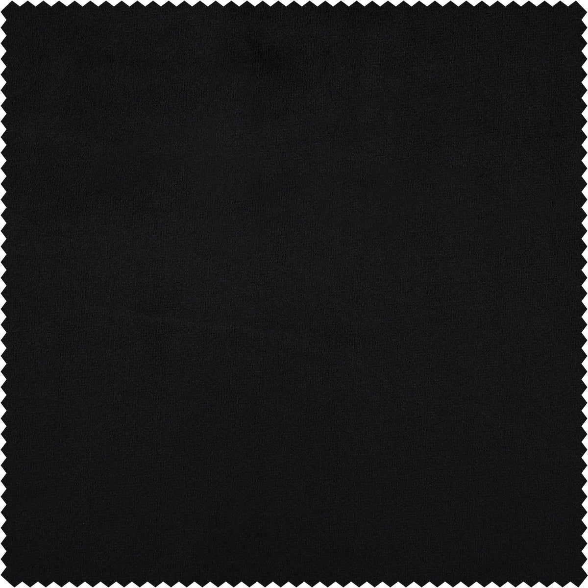 Black Heritage Plush Velvet Custom Curtain
