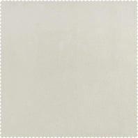 Misty White Signature Plush Velvet Swatch - HalfPriceDrapes.com