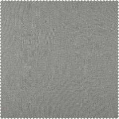 Paris Greige Textured Faux Linen Sheer Custom Curtain