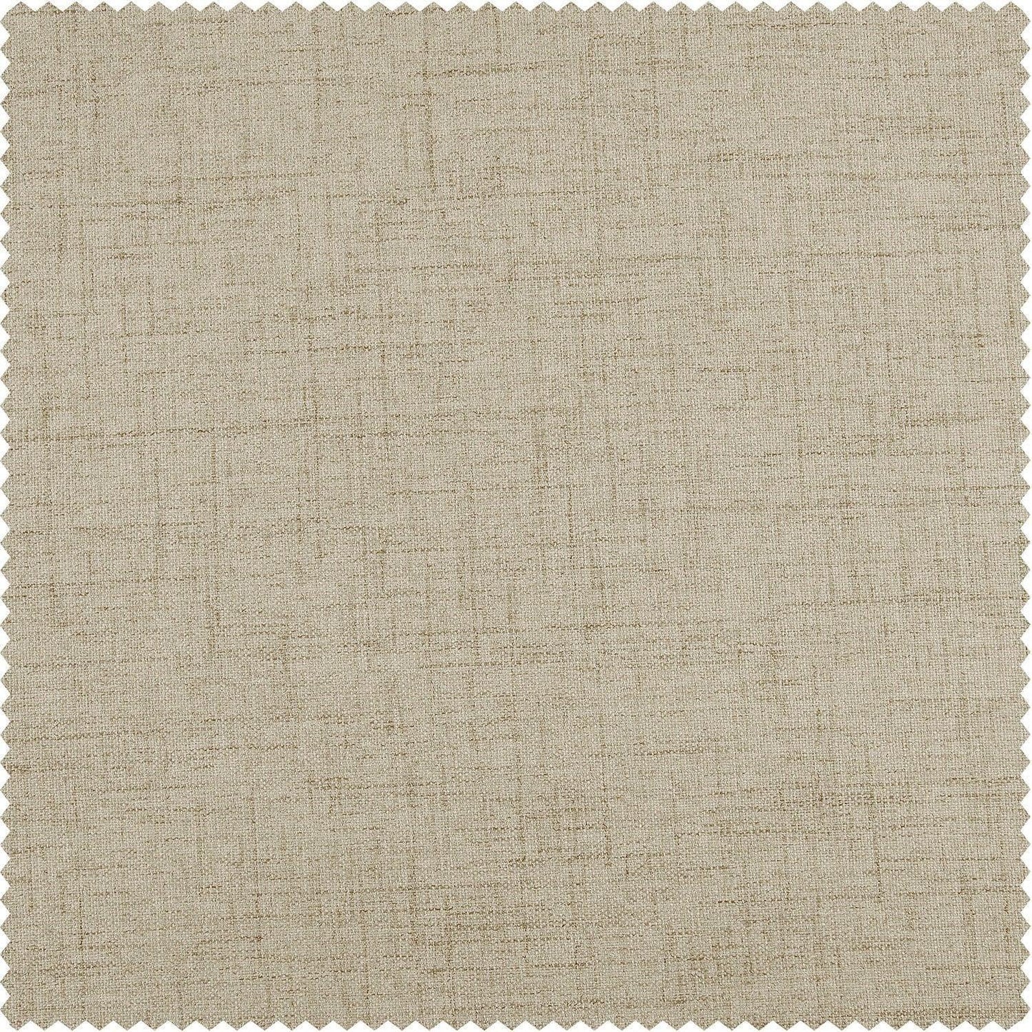 Light Tan Thermal Cross Linen Weave Swatch - HalfPriceDrapes.com