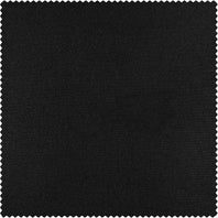 Black Thermal Cross Linen Weave Swatch - HalfPriceDrapes.com