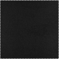 Black Thermal Cross Linen Weave Swatch - HalfPriceDrapes.com