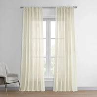 Birch Deluxe French Linen Curtain - HalfPriceDrapes.com