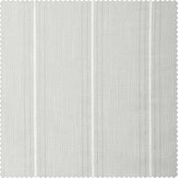 Aruba Cream Striped Linen Swatch - HalfPriceDrapes.com