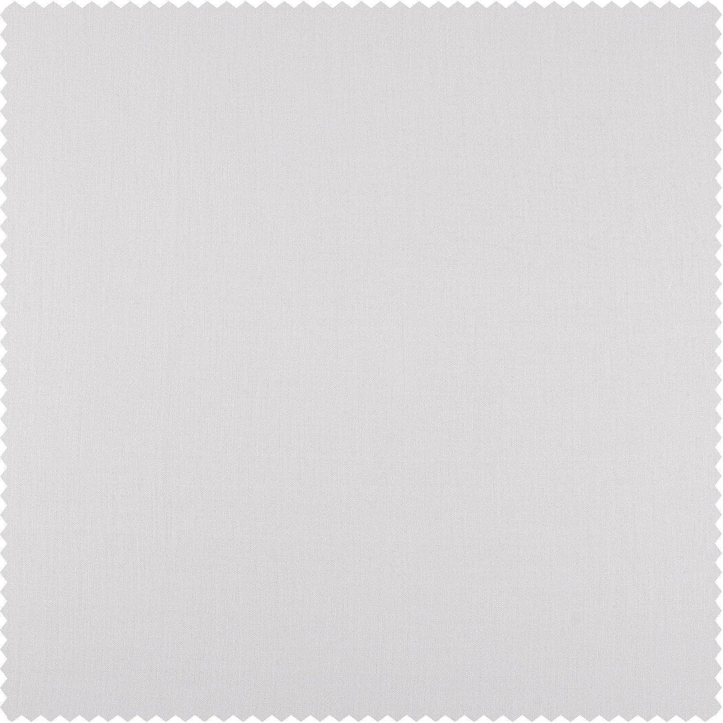 Purity White Deluxe French Linen Swatch - HalfPriceDrapes.com