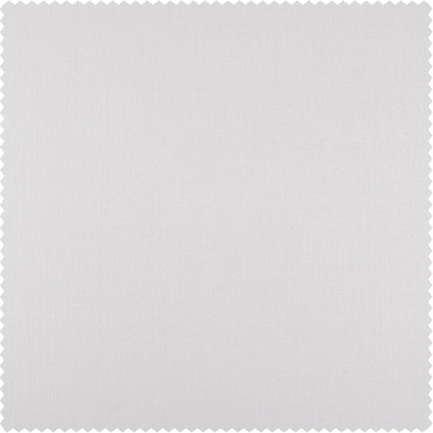 Purity White Deluxe French Linen Swatch - HalfPriceDrapes.com