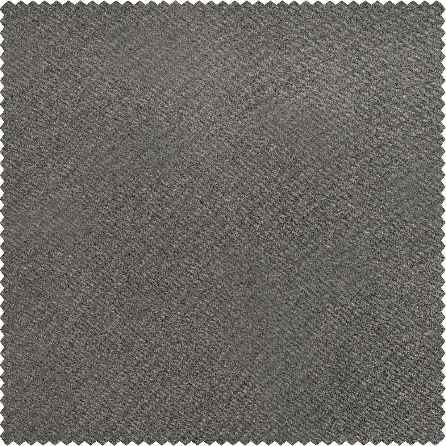 Nightlife Grey Signature Plush Velvet Swatch - HalfPriceDrapes.com