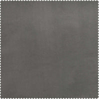 Nightlife Grey Signature Plush Velvet Swatch - HalfPriceDrapes.com