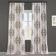 Kerala Gold Printed Cotton Curtain