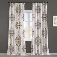 Kerala Gold Printed Cotton Curtain