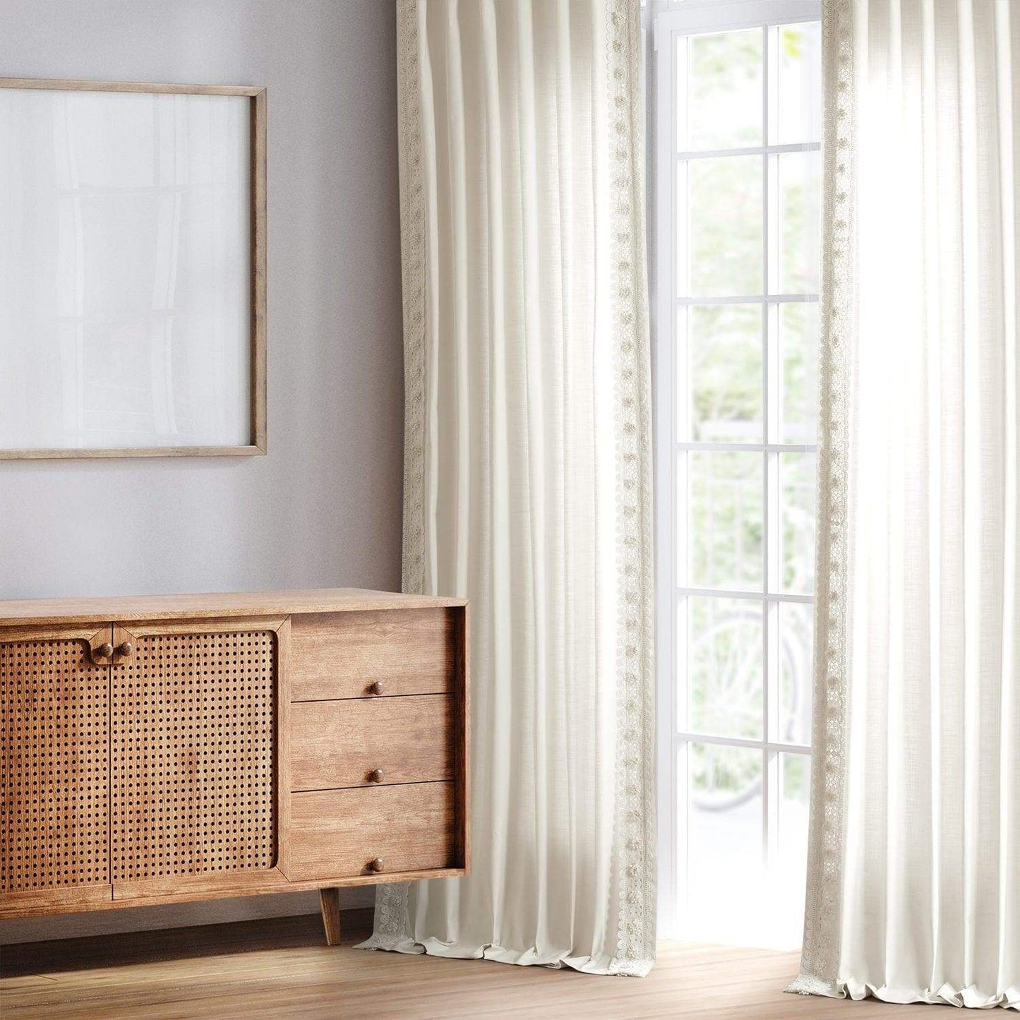 Primrose Modern Hampton Textured Cotton Curtain - HalfPriceDrapes.com