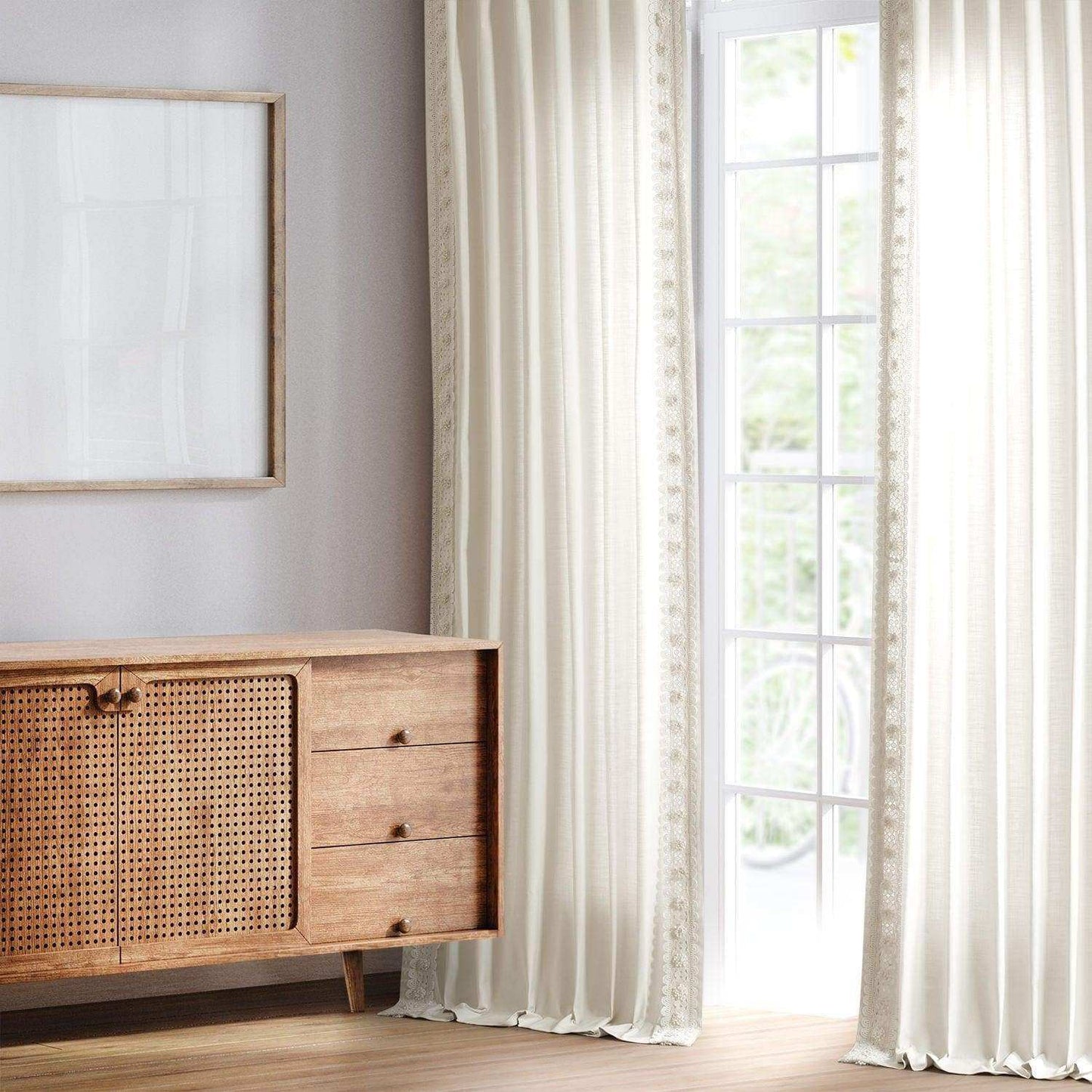 Primrose Modern Hampton Textured Cotton Curtain - HalfPriceDrapes.com